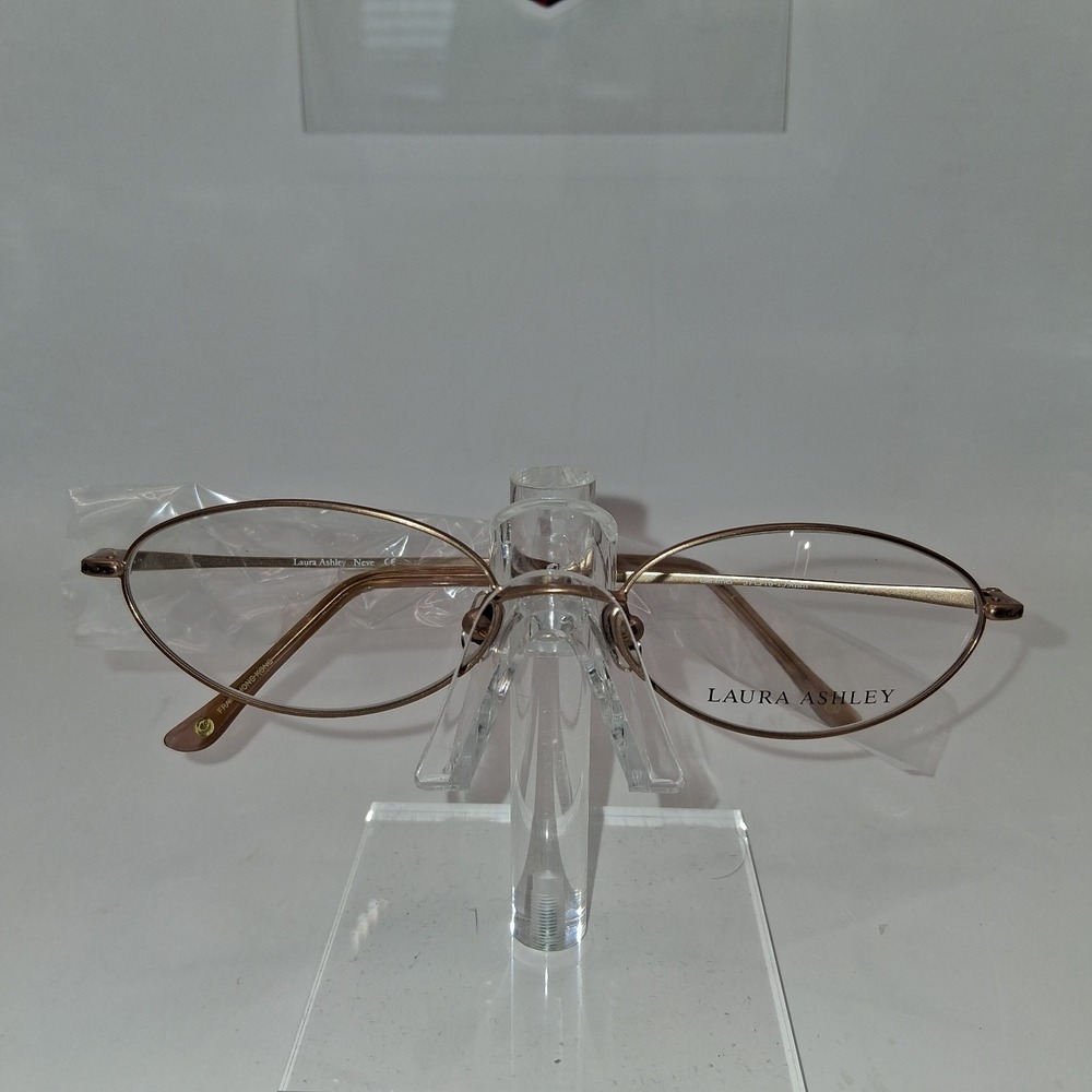 Laura Ashley Eyeglasses NEVE Womens 51-16-135 CARAMEL FRAMES ONLY